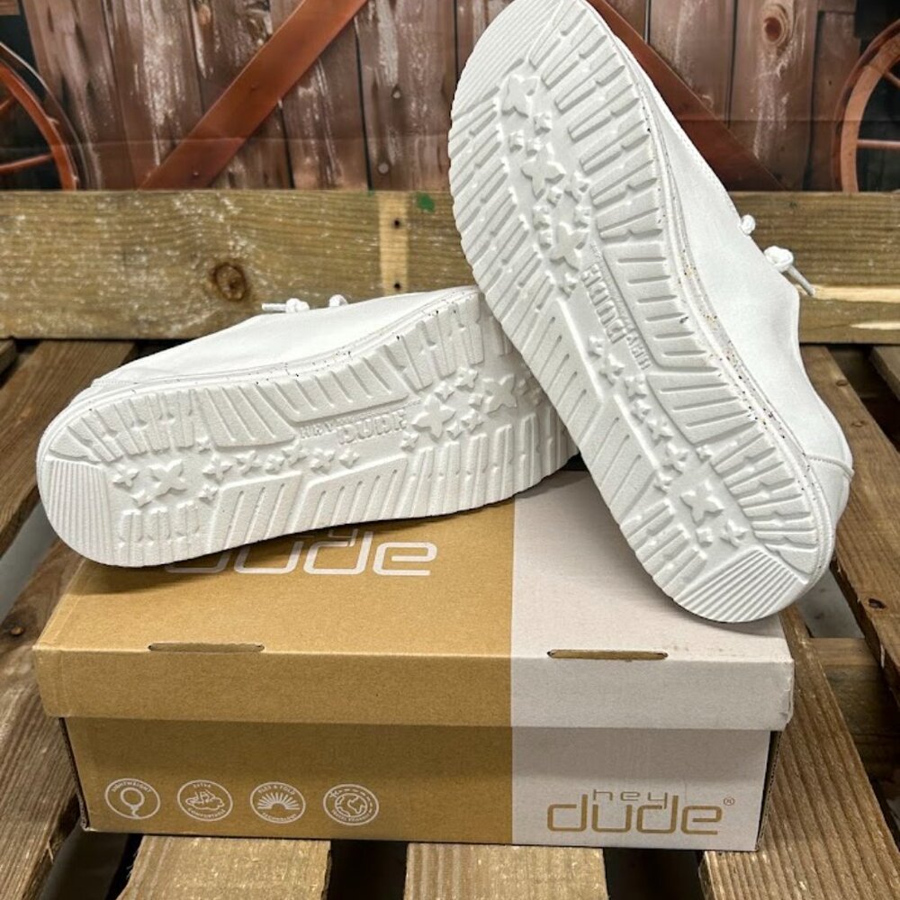 Women's Hey Dude Wendy Boho Distressed Azca Shoe Size 12 - Picture 6 of 6